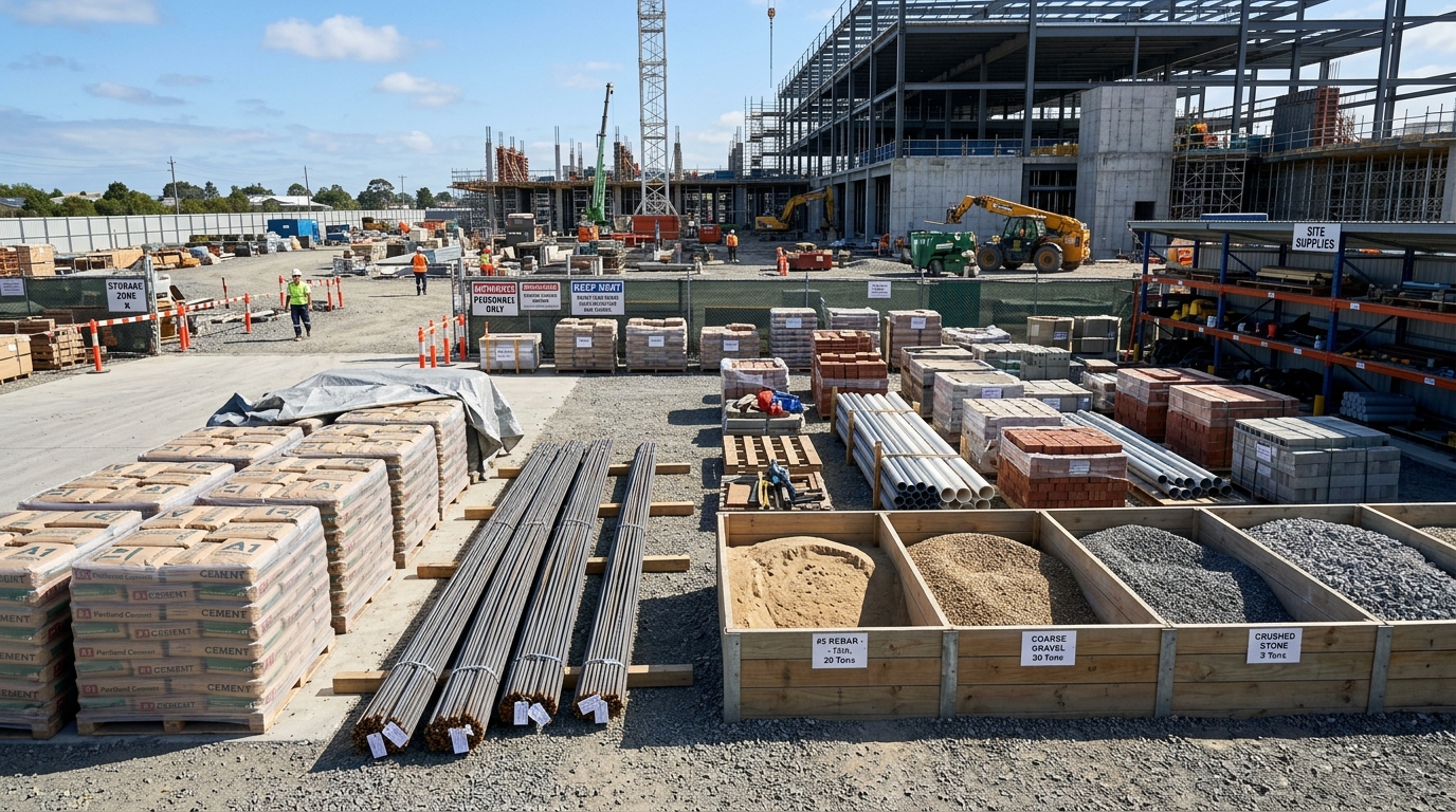 RVP Anna Construction service: Building Material Supply & Coordination